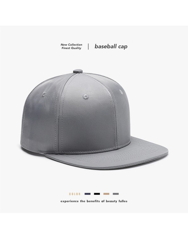 Cotton Flat Visor Baseball Cap Customize LOGO
