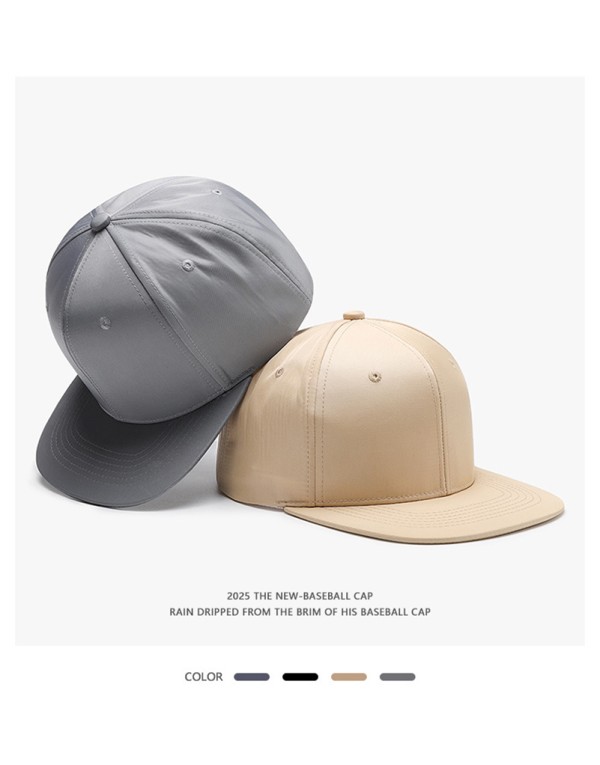 Cotton Flat Visor Baseball Cap Customize LOGO