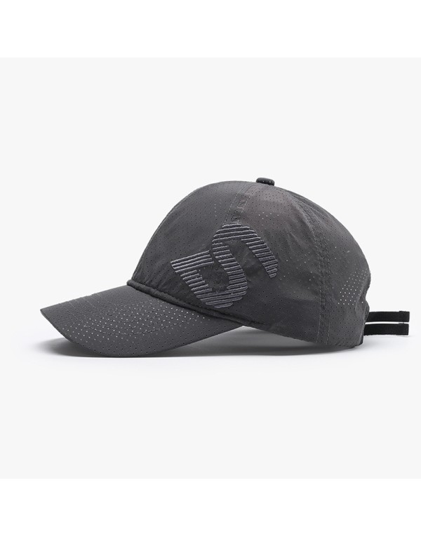 Polyester Laser Punching Baseball Cap with Embroidery
