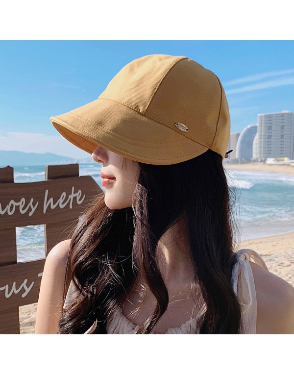 Fisherman's Hat New Autumn basin cap, Japanese style, versatile, face-enhancing, small folding, large-head cap, baseball cap