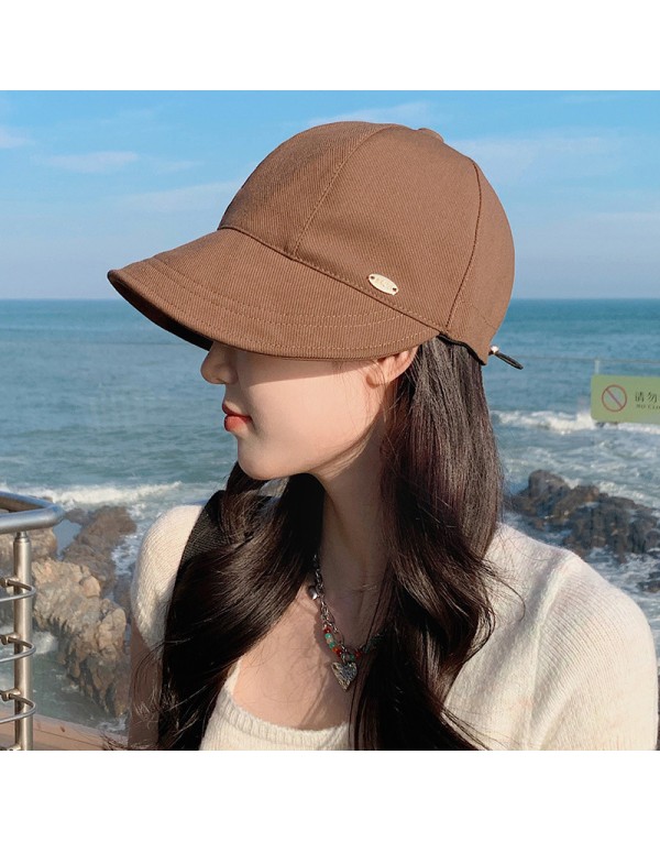 Fisherman's Hat New Autumn basin cap, Japanese style, versatile, face-enhancing, small folding, large-head cap, baseball cap