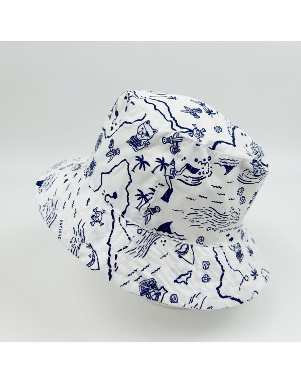 Outdoor Cotton Printing Baby Bucket Hat 