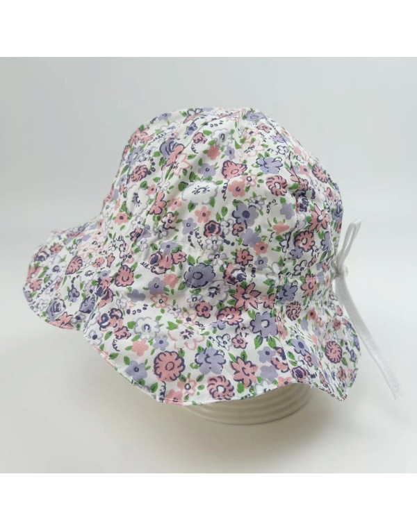 Outdoor Cotton Printing Baby Bucket Hat 