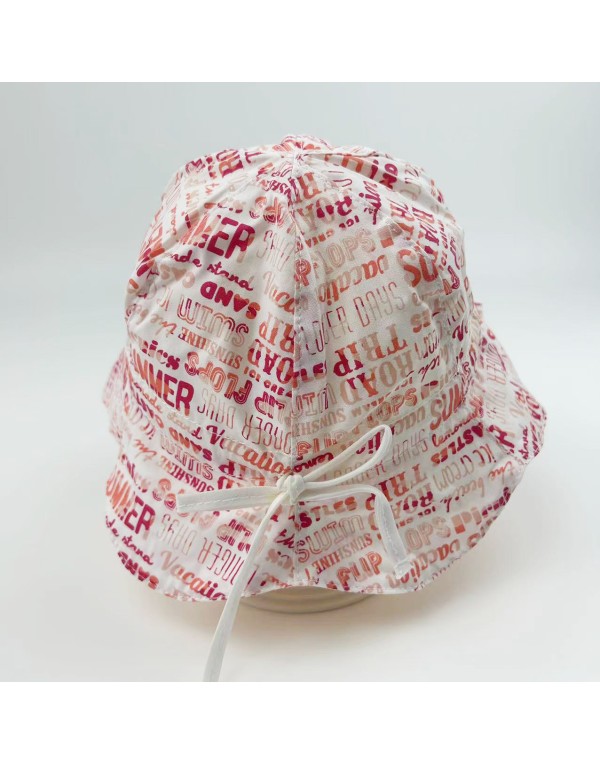 Outdoor Cotton Printing Baby Bucket Hat