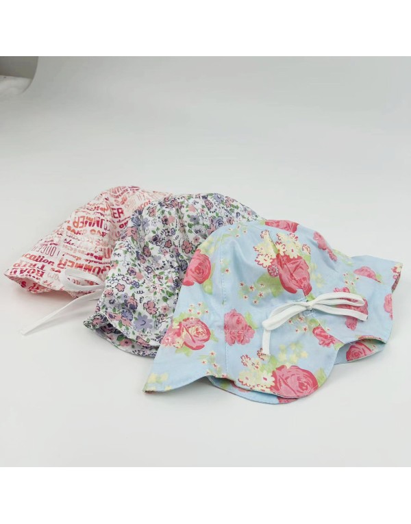 Outdoor Cotton Printing Baby Bucket Hat