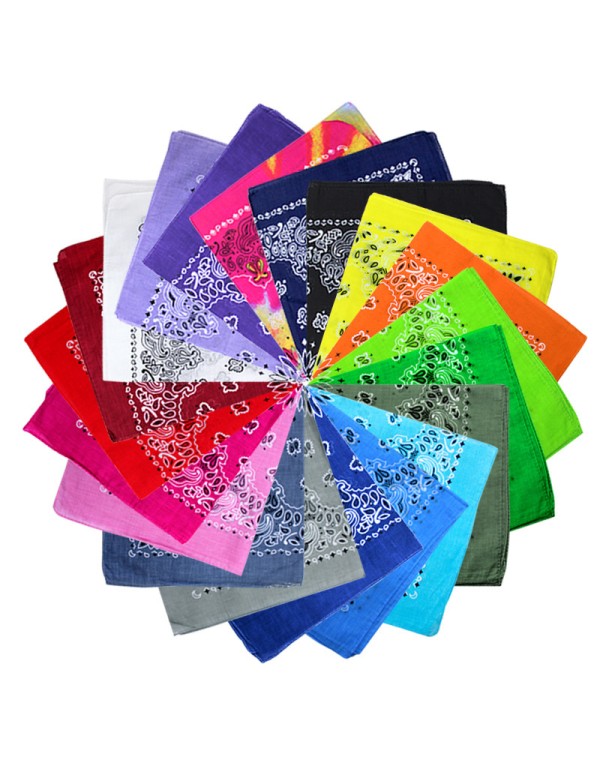 Cotton Print Bandanas 55cm*55cm