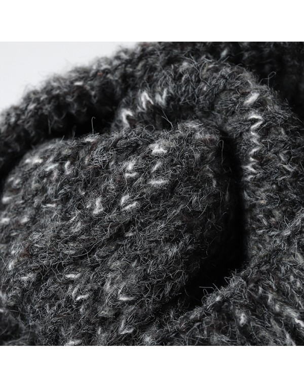 Chic Slouchy Beanie Hat - Cozy Winter Knit Cap with Slimming Fit