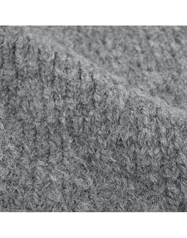 Chic Korean Winter Balaclava - Trendy Knit Face Cover Hat with Drawstring for Women 