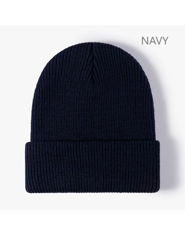 Acrylic Knitted Beanie Hat