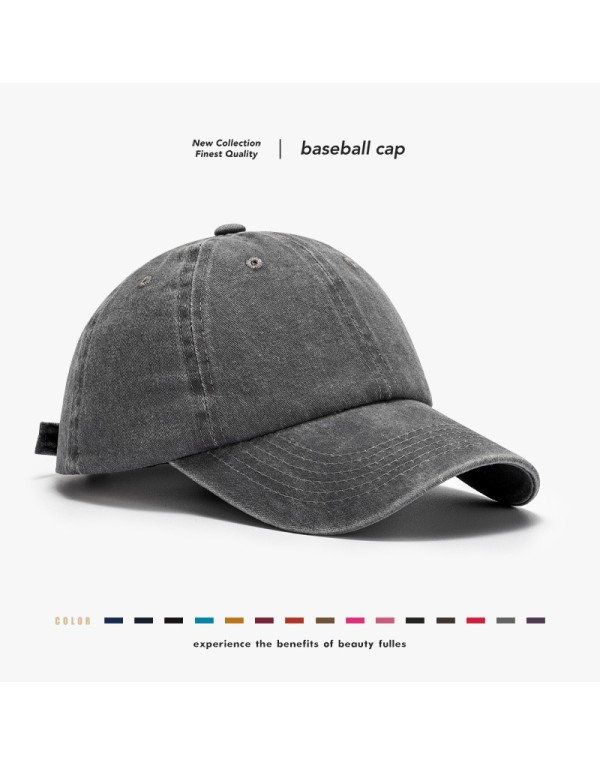 Spring and Summer Washed Cotton 6panels Baseball Cap