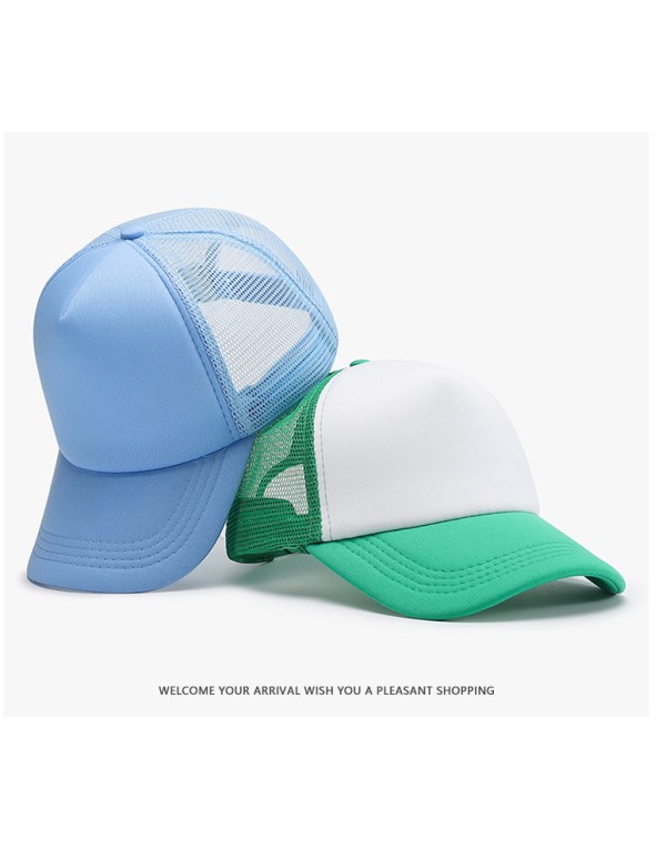 Polyester Foam Mesh Baseball Cap Customized Logo