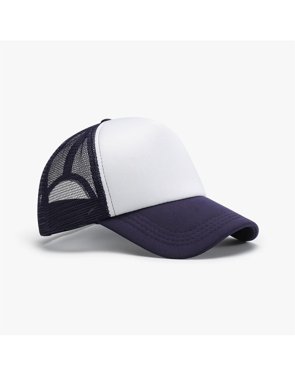 Polyester Foam Mesh Baseball Cap Customized Logo